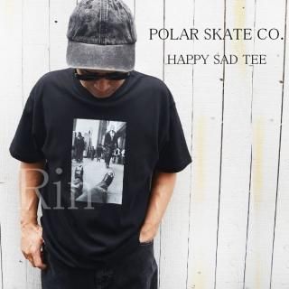 <img class='new_mark_img1' src='https://img.shop-pro.jp/img/new/icons1.gif' style='border:none;display:inline;margin:0px;padding:0px;width:auto;' />POLAR SKATE CO. ݡ顼 HAPPY SAD TEE T