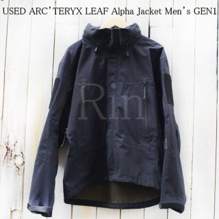 USED ARC'TERYX LEAF / ƥꥯ꡼ / Alpha Jacket Men's Gen1 / ե㥱å Gen1 / 18863 Black