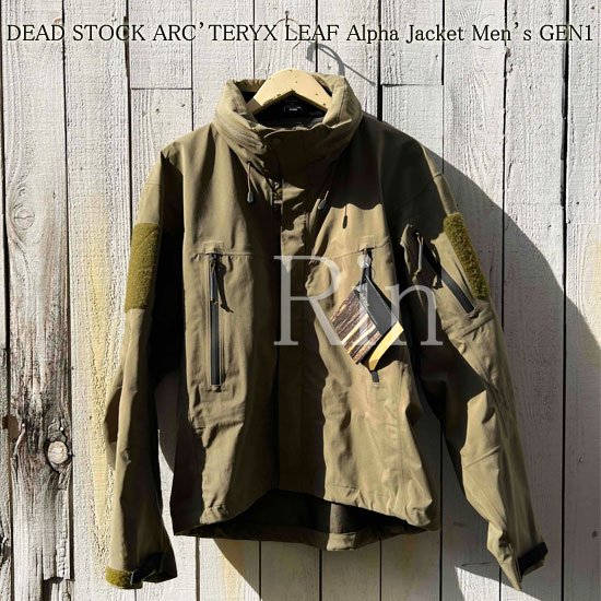 DEADSTOCK ARC'TERYX LEAF Alpha Jacket Men's Gen1 CANADA製