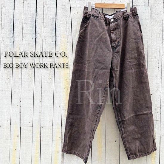 POLAR SKATE CO. BIG BOY WORK PANTS Mud Brown POLAR SKATE CO. BIG BOY WORK PANTS Mud Brown