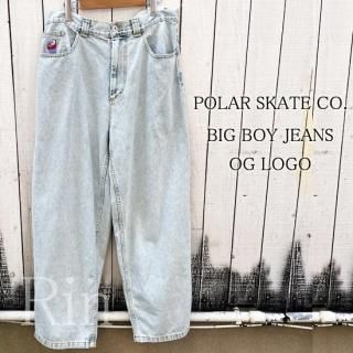 <img class='new_mark_img1' src='https://img.shop-pro.jp/img/new/icons5.gif' style='border:none;display:inline;margin:0px;padding:0px;width:auto;' />POLAR SKATE CO. ݡ顼 BIG BOY JEANS OG LOGO ӥåܡ ǥ˥
