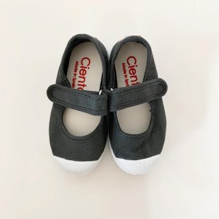 CientaVelcro One Strap Shoes / Antracit