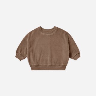 <img class='new_mark_img1' src='https://img.shop-pro.jp/img/new/icons34.gif' style='border:none;display:inline;margin:0px;padding:0px;width:auto;' />60%OFFQuincy MaeVelour Relaxed Sweatshirt / Cocoa (4-5y Last 1 !)
