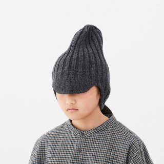 <img class='new_mark_img1' src='https://img.shop-pro.jp/img/new/icons34.gif' style='border:none;display:inline;margin:0px;padding:0px;width:auto;' />30%OFFMOUN TEN.Knit Flight Cap / Charcoal (Last 1 !)