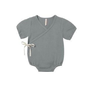 <img class='new_mark_img1' src='https://img.shop-pro.jp/img/new/icons34.gif' style='border:none;display:inline;margin:0px;padding:0px;width:auto;' />50%OFFQuincy MaeWoven Wrap Romper / Ocean (6-12m Last 1 !)