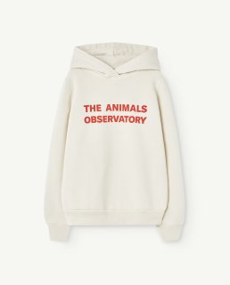 <img class='new_mark_img1' src='https://img.shop-pro.jp/img/new/icons14.gif' style='border:none;display:inline;margin:0px;padding:0px;width:auto;' />THE ANIMALS OBSERVATORYTaurus Kids Hoodie / White (4y,6y)