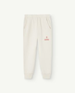 <img class='new_mark_img1' src='https://img.shop-pro.jp/img/new/icons14.gif' style='border:none;display:inline;margin:0px;padding:0px;width:auto;' />THE ANIMALS OBSERVATORYDraco Kids Sweatpants / White (4y,6y)