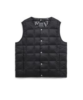 <img class='new_mark_img1' src='https://img.shop-pro.jp/img/new/icons14.gif' style='border:none;display:inline;margin:0px;padding:0px;width:auto;' />TAION Crew Neck Inner Down Vest / Black 