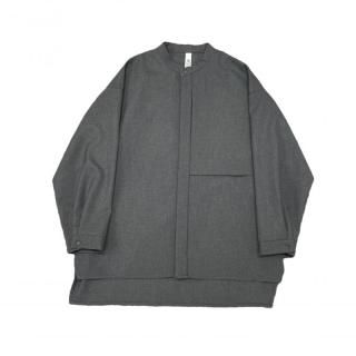 <img class='new_mark_img1' src='https://img.shop-pro.jp/img/new/icons34.gif' style='border:none;display:inline;margin:0px;padding:0px;width:auto;' />30%OFFMOUN TEN.Polyester Canapa Pocket Shirt / Charcoal (0)