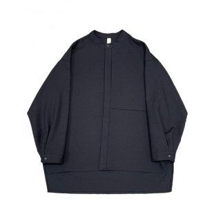 <img class='new_mark_img1' src='https://img.shop-pro.jp/img/new/icons14.gif' style='border:none;display:inline;margin:0px;padding:0px;width:auto;' />MOUN TEN.Polyester Canapa Pocket Shirt / Navy (0)