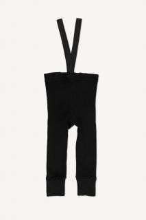 mileKids Leggings With Braces / Black (6-18m,18m-3y)