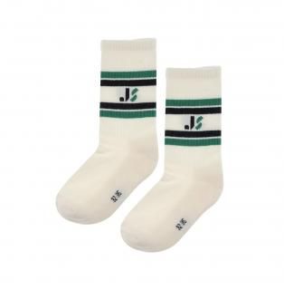 <img class='new_mark_img1' src='https://img.shop-pro.jp/img/new/icons14.gif' style='border:none;display:inline;margin:0px;padding:0px;width:auto;' />JENESTJS Sports Socks / Off White Green Blue
