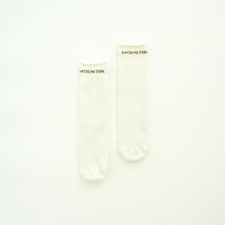 <img class='new_mark_img1' src='https://img.shop-pro.jp/img/new/icons14.gif' style='border:none;display:inline;margin:0px;padding:0px;width:auto;' />MOUN TEN.Tube Socks  / Ecru