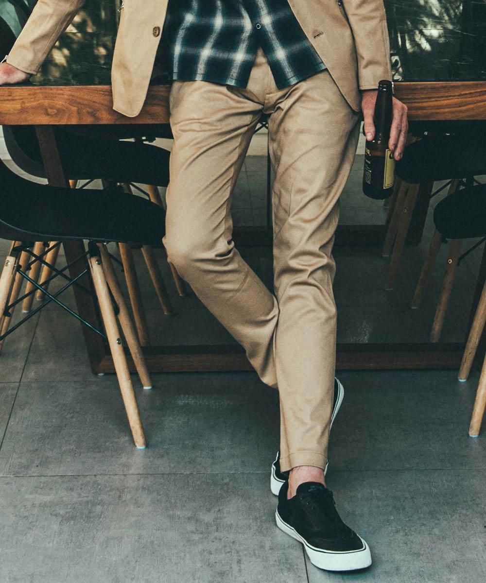 CRIMIE / LEX CHINO PANTS / BEIGE - Turlock / Dawg ONLINE STORE CRIMIE / LEX CHINO PANTS / BEIGE - Turlock / Dawg ONLINE STORE