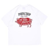 PORKCHOP/ݡå/Pork Back Tee
/WHITEBKRD