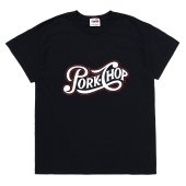 PORKCHOP/ݡå/PPS TEE/BALCK
