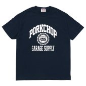 PORKCHOP/ݡå/2nd COLLEGE TEE/NAVY