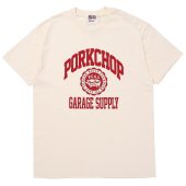 PORKCHOP/ݡå/2nd COLLEGE TEE/CREAM