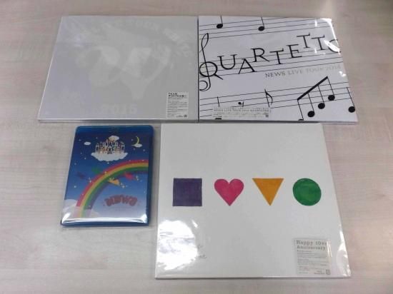 NEWS Blu-ray WHITE QUARTETTO セット