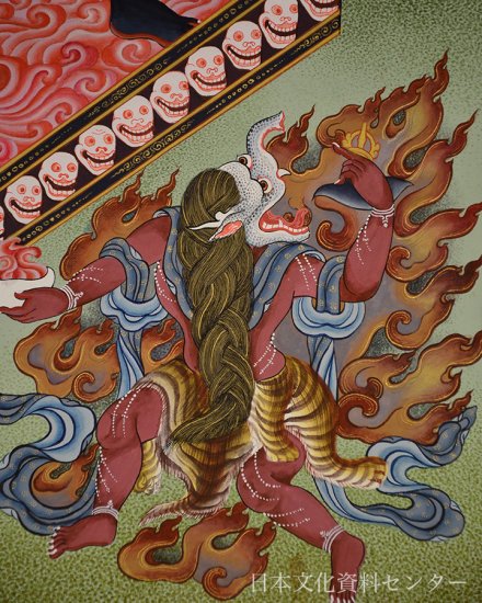 チベット密教の秘密曼陀羅（父母仏の三摩耶曼陀羅）　曼陀羅　曼荼羅　マンダラ　日本文化資料センター　チベット　西蔵　密教　珍しい