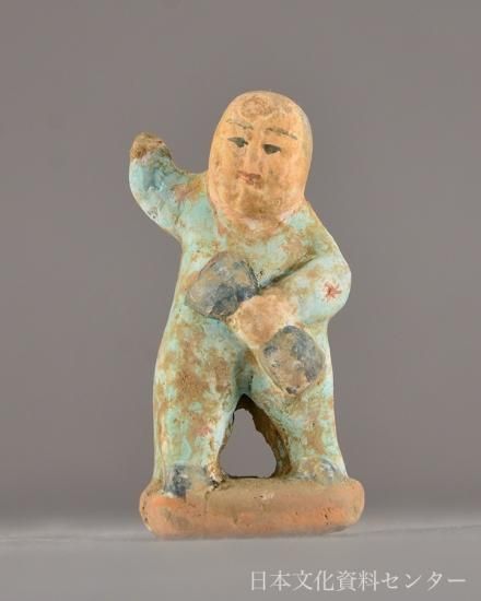 陶製の豆俑(唐児)唐代 日本文化資料センター