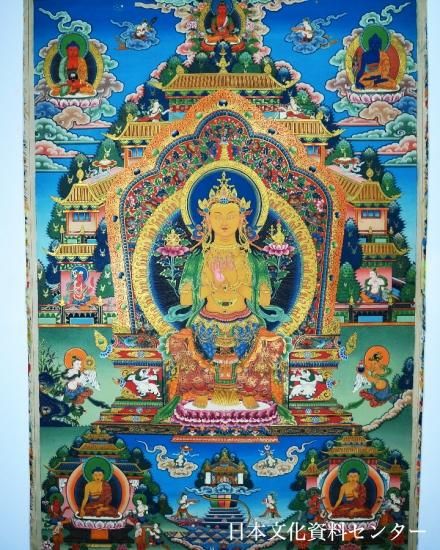 G1 弥勒菩薩画像(チベット密教)日本文化資料センター G1 弥勒菩薩画像(チベット密教)日本文化資料センター