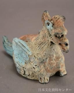 中国、漢加彩猪 2011夏、愛知県陶磁資料館(3/9)：中国陶磁器(1/3)：唐三彩、加彩