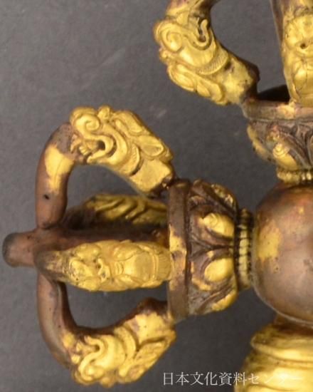 金銅(刃は鉄)の金剛斧(チベット密教) 金銅(刃は鉄)の金剛斧(チベット密教)