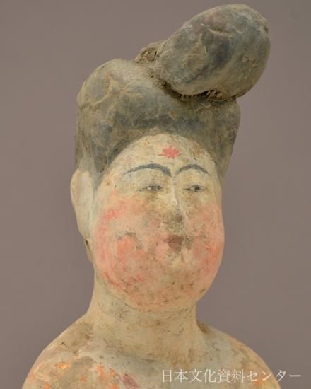 G 加彩美女俑(盛唐8世紀)