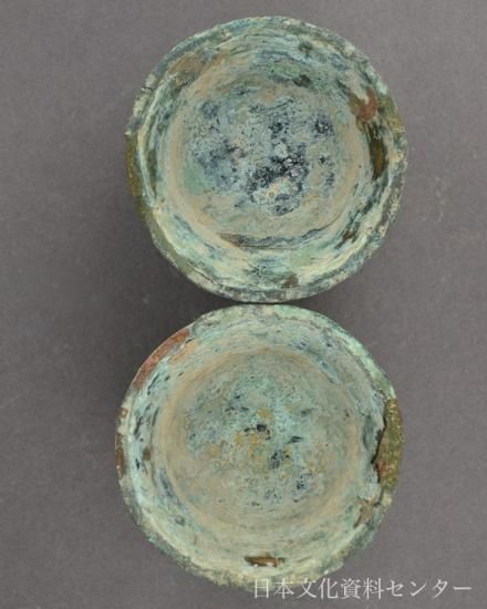 古代戦車の車軸頭1対(春秋＝前770〜前474)