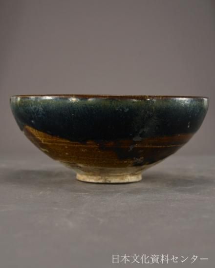 中国　黒地花釉鼓　送料込み1116 中国 黒地花釉鼓 送料込み1116