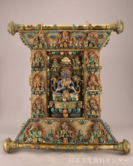 チベット・超絶技巧・木彫仏像・黄財神』置物 仏教美術 精密彫刻 チベット・超絶技巧・木彫仏像・黄財神』置物 仏教美術 精密彫刻