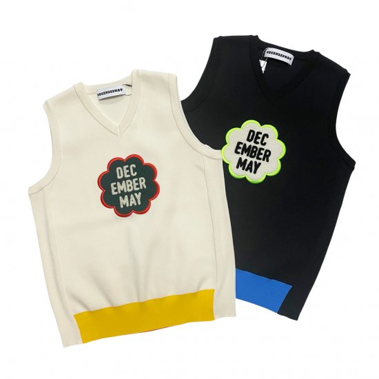 Old School knit vest / WOMAN - DECEMBERMAY ONLINE STORE