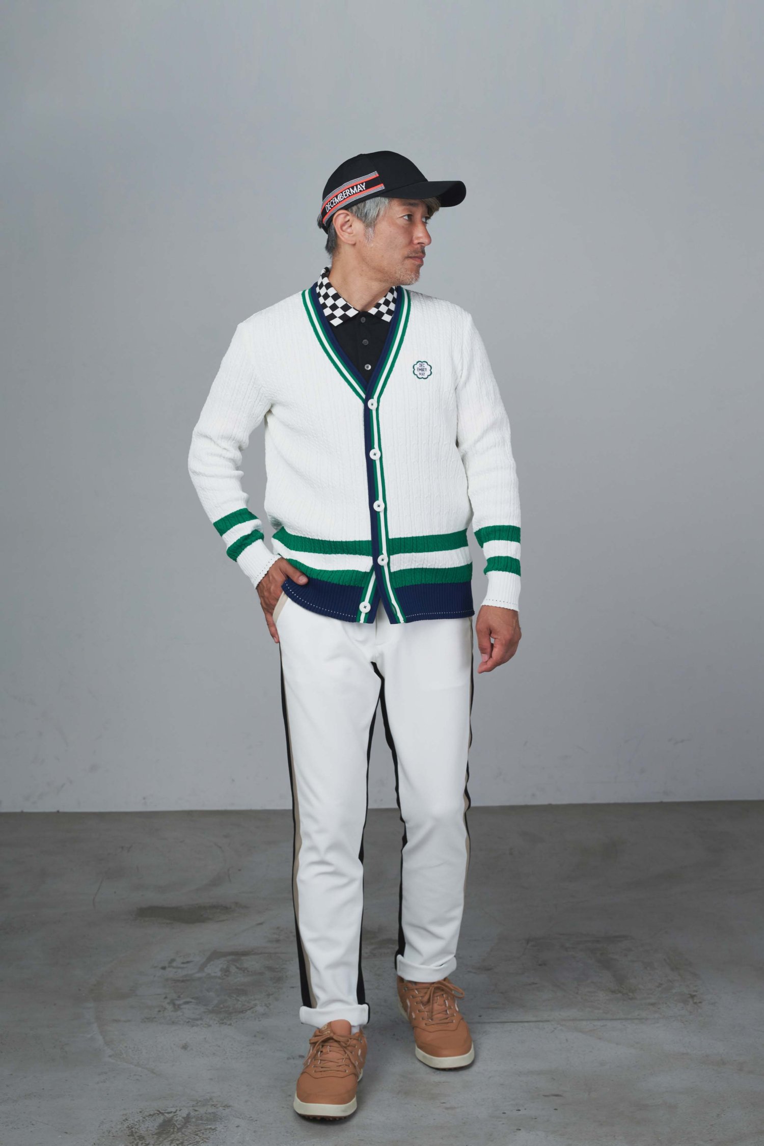 <img class='new_mark_img1' src='https://img.shop-pro.jp/img/new/icons5.gif' style='border:none;display:inline;margin:0px;padding:0px;width:auto;' />Old School Cable Cardigan / MAN
