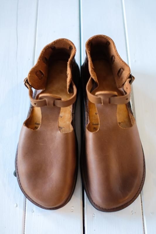 オーロラシューズ AURORA SHOES ウエストインディアン 8C MOSS AURORA SHOES[オーロラシューズ]T-Strap << MIDLAND SHIP