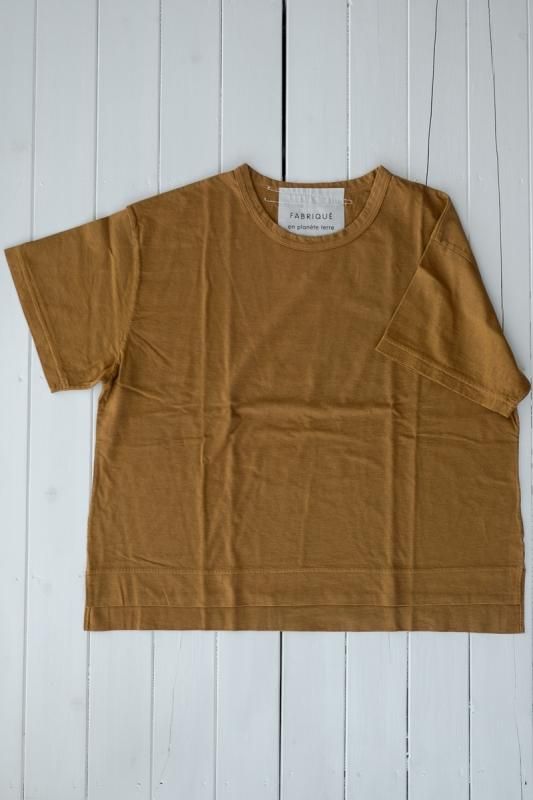 FABRIQUE en planete terre over size Tee - SUSCON + RUSTIC