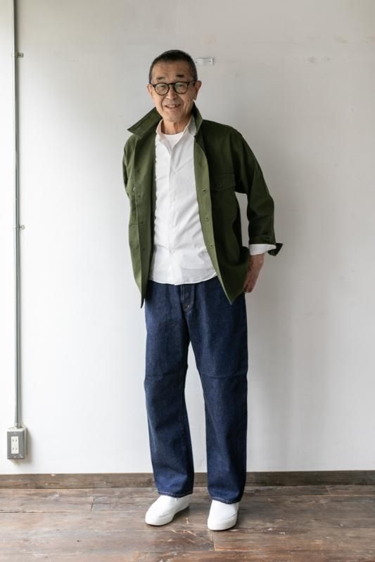 YAECA LIKE WEAR メンズ ベイカーシャツ - SUSCON + RUSTIC YAECA LIKE WEAR メンズ ベイカーシャツ - SUSCON + RUSTIC