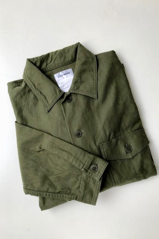 YAECA LIKE WEAR メンズ ベイカーシャツ - SUSCON + RUSTIC YAECA LIKE WEAR メンズ ベイカーシャツ - SUSCON + RUSTIC