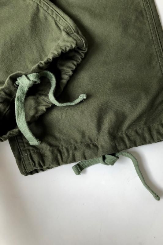 YAECA LIKE WEAR(22602)M-51フィールドパンツ　オリーブ YAECA Like Wear M51 フィールドパンツ , Olive （Poplin