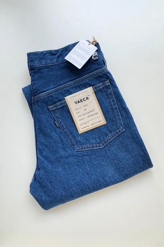 YAECA デニムストレート　3-13U YAECA (ヤエカ) 13-13U DENIM PANTS WIDE STRAIGHT USED
