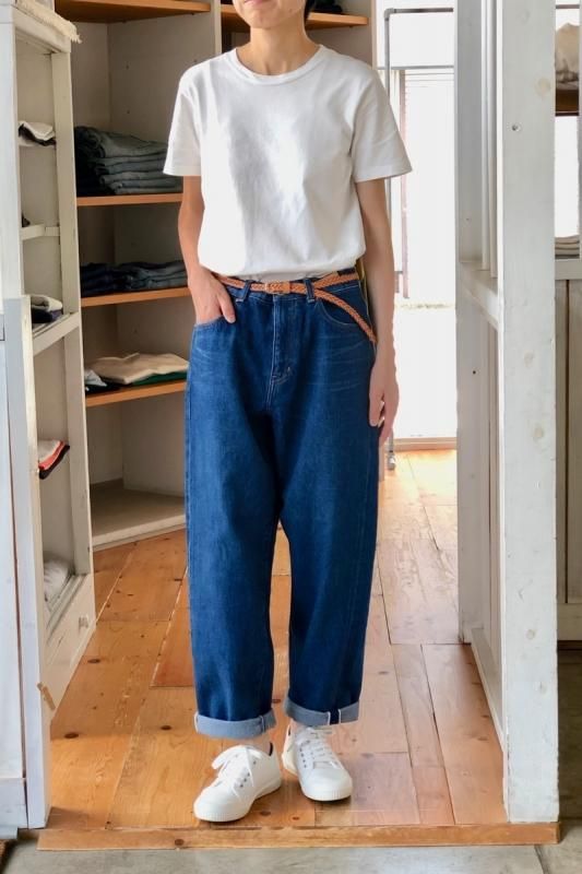 YAECA (ヤエカ) 13-14W デニムパンツ ワイドストレート YAECA (ヤエカ) 14-13W DENIM PANTS WIDE / デニムパンツワイド
