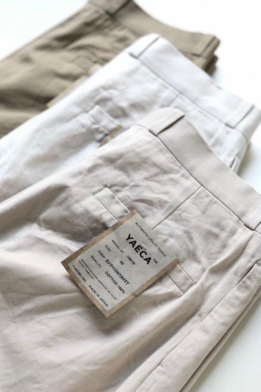 Yaeca メンズ チノタックストレート Suscon Rustic House Onlinestore Yaeca メンズ チノタックストレート Suscon Rustic House Onlinestore