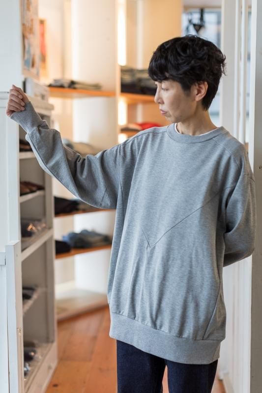 日本に - スウェット コンパクトリッチ裏毛 homspun SUSCON RUSTIC + トップス