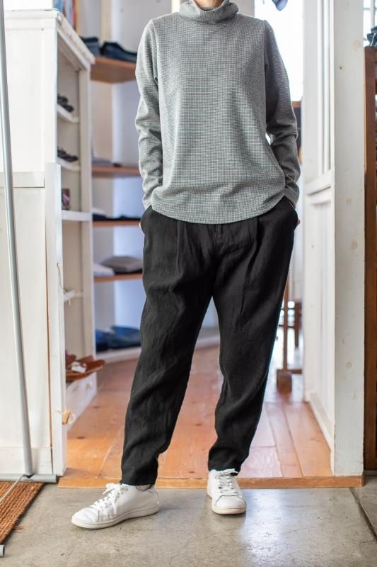 グランピエ麻100 パンツ