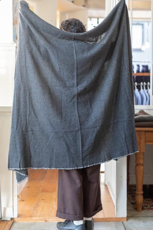 YAECA CONTEMPO ウールカシミヤストール大 - SUSCON + RUSTIC