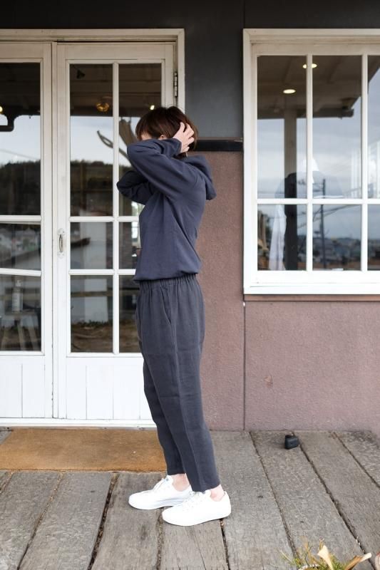 サンシャインプラスクラウドフードロンT レディースXS アイスグレー