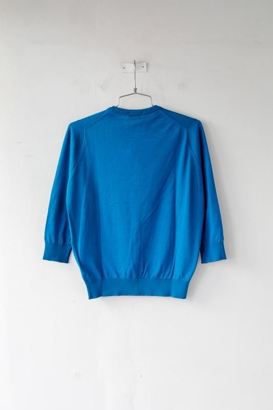 JOHN SMEDLY 7分袖クルーネックカーディガン JOHN SMEDLEY 7分袖クルーネックカーディガン - SUSCON +