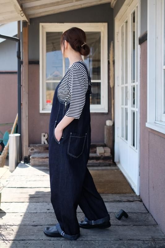 caqu FSリネンサロペット - SUSCON + RUSTIC HOUSE ONLINESTORE