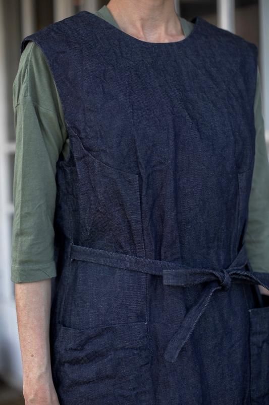 KUKURU　未使用★YAECA WRITE エプロンコート★リネンデニム 159902877_o4.jpg?