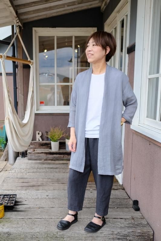 evam eva リネンボイルローブ - SUSCON + RUSTIC HOUSE ONLINESTORE